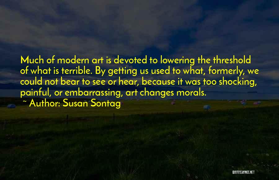 Shocking Art Quotes By Susan Sontag