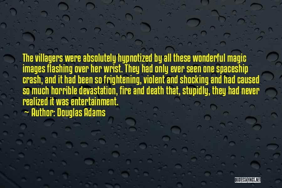 Shocking Death Quotes By Douglas Adams