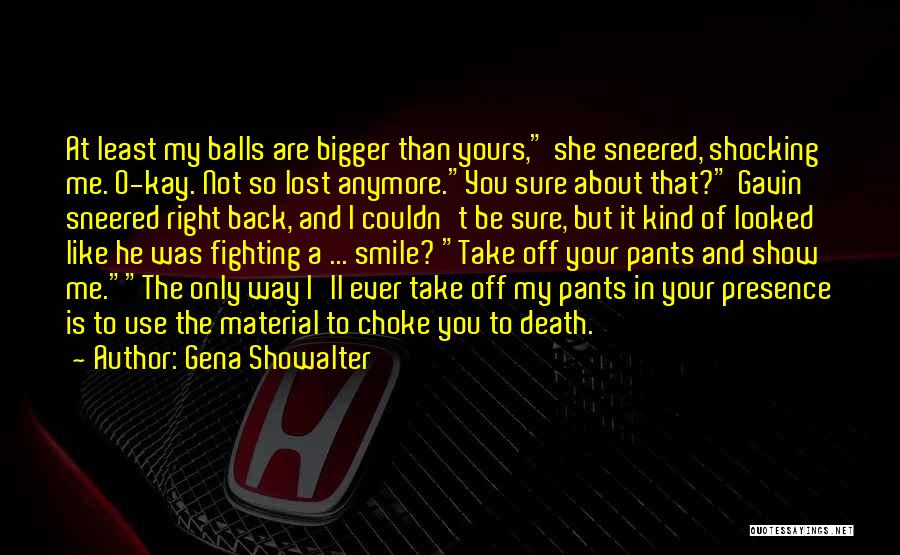 Shocking Death Quotes By Gena Showalter
