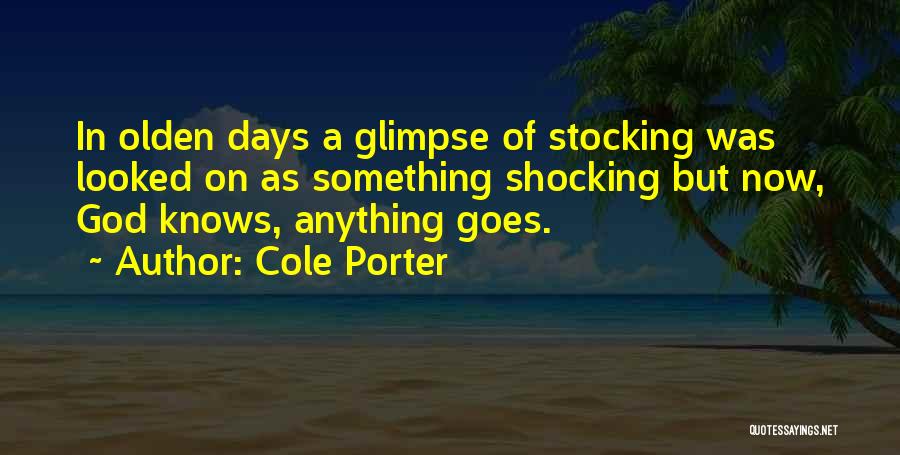 Shocking Quotes By Cole Porter