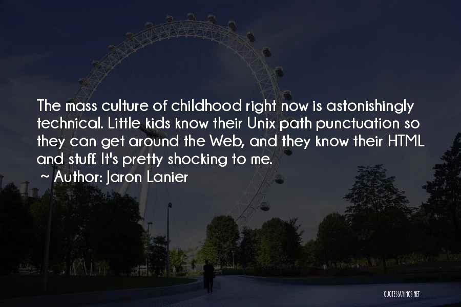 Shocking Quotes By Jaron Lanier