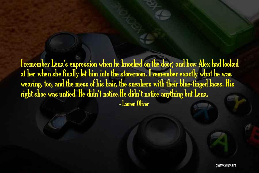 Shoe Laces Quotes By Lauren Oliver Shoe Laces Quotes By Lauren Oliver