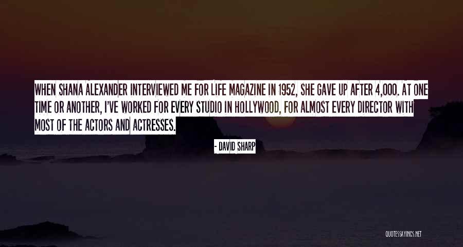 Shoehani Quotes By David Sharp Shoehani Quotes By David Sharp