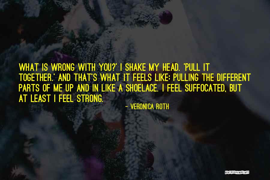 Shoelace Quotes By Veronica Roth