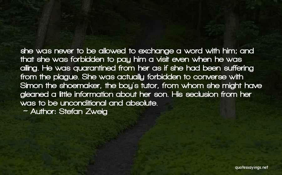 Shoemaker Quotes By Stefan Zweig