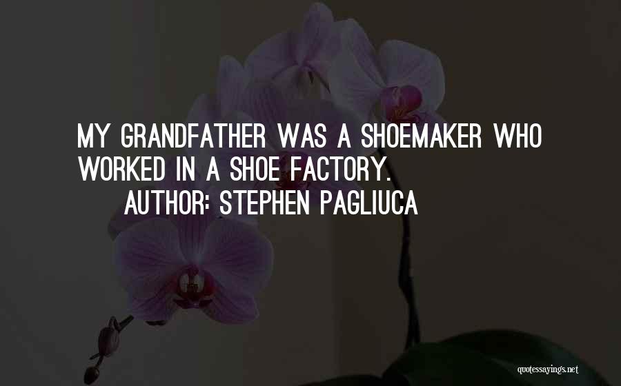 Shoemaker Quotes By Stephen Pagliuca