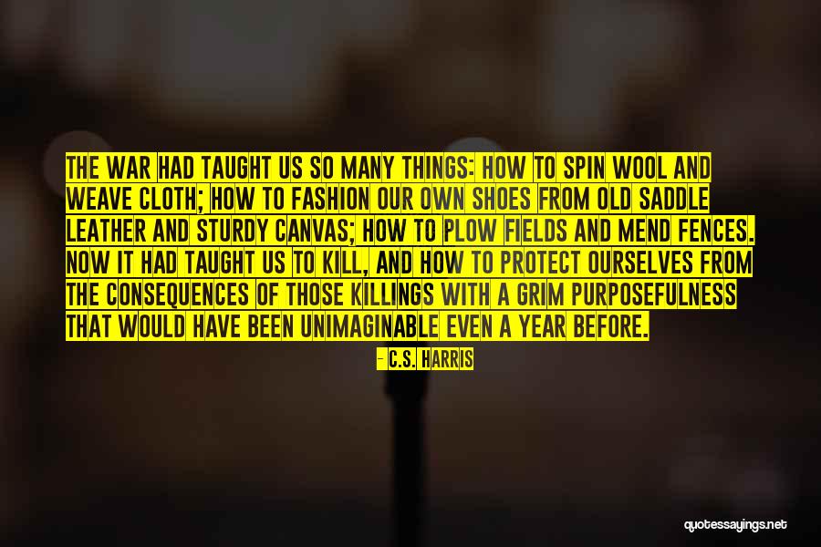 Shoes And Fashion Quotes By C.S. Harris Shoes And Fashion Quotes By C.S. Harris