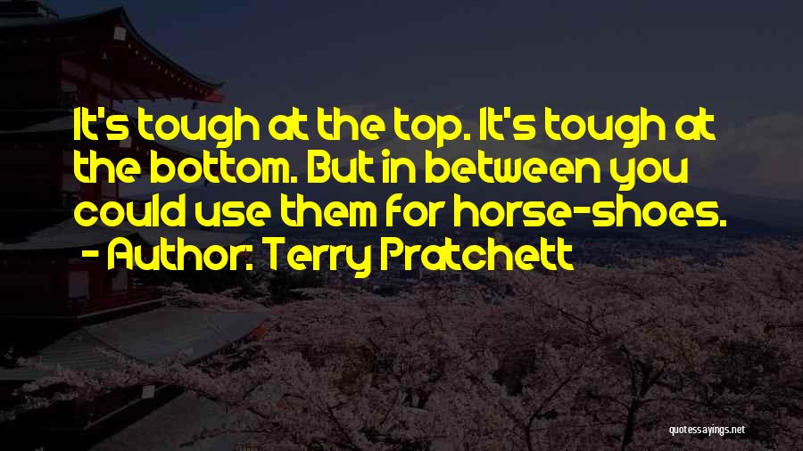 Shoes And Success Quotes By Terry Pratchett