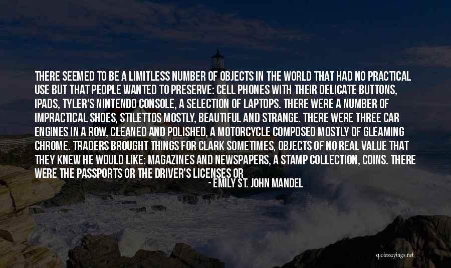 Shoes Collection Quotes By Emily St. John Mandel