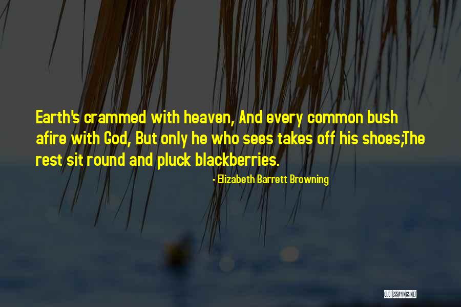 Shoes Inspirational Quotes By Elizabeth Barrett Browning