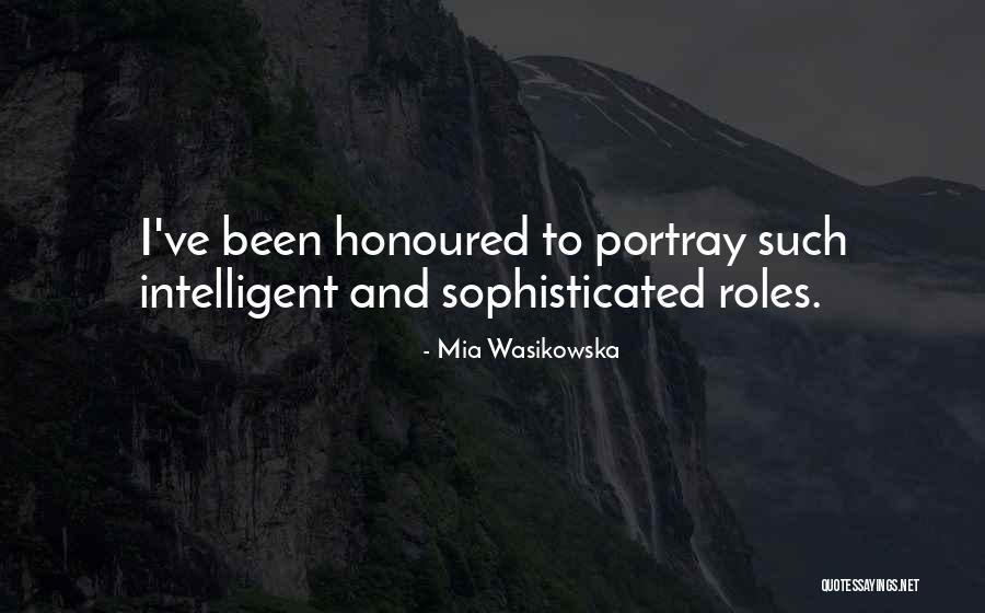 Shojaei Hasan Quotes By Mia Wasikowska Shojaei Hasan Quotes By Mia Wasikowska