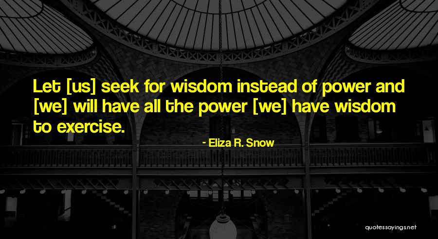 Sholdit Discount Quotes By Eliza R. Snow Sholdit Discount Quotes By Eliza R. Snow
