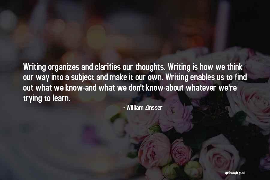 Sholly Cycle Quotes By William Zinsser Sholly Cycle Quotes By William Zinsser