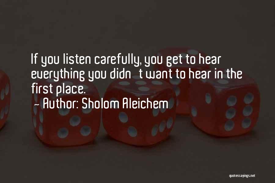 Sholom Aleichem Quotes 1811468