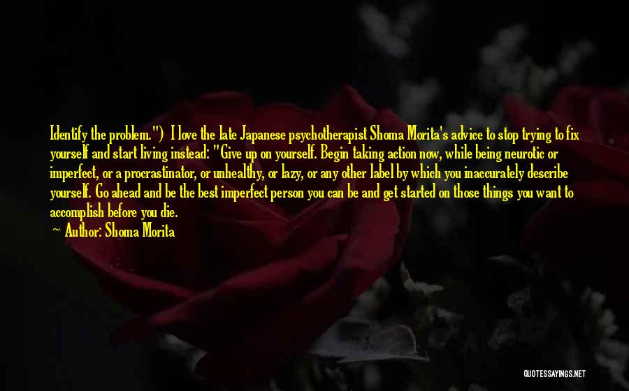 Shoma Morita Quotes 773986