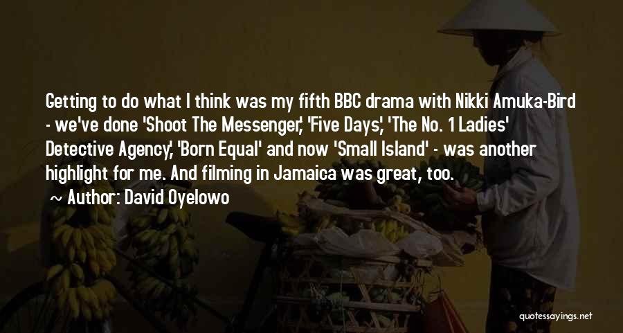 Shoot The Messenger Quotes By David Oyelowo