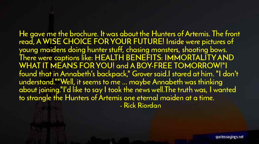 Shooting Bows Quotes By Rick Riordan