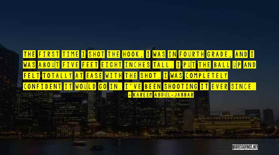 Shooting In Basketball Quotes By Kareem Abdul-Jabbar Shooting In Basketball Quotes By Kareem Abdul-Jabbar