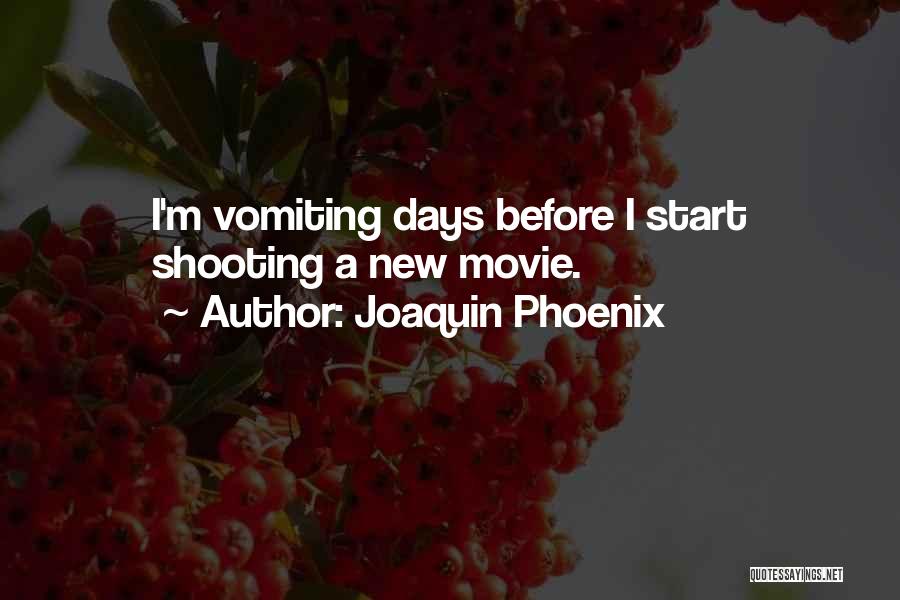 Shooting Quotes By Joaquin Phoenix