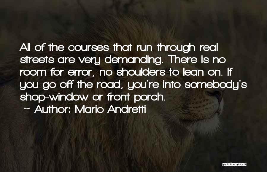 Shop Front Quotes By Mario Andretti