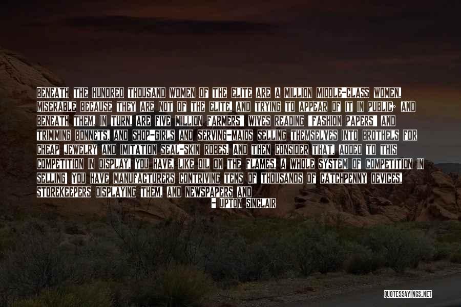Shop Girls Quotes By Upton Sinclair Shop Girls Quotes By Upton Sinclair