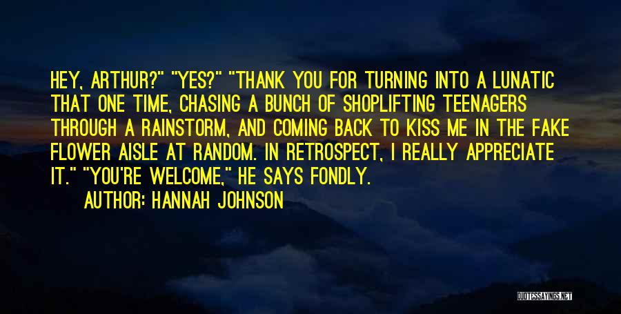 Shoplifting Quotes By Hannah Johnson