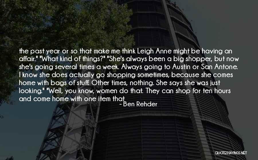 Shopper Quotes By Ben Rehder Shopper Quotes By Ben Rehder