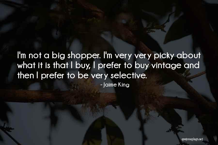 Shopper Quotes By Jaime King