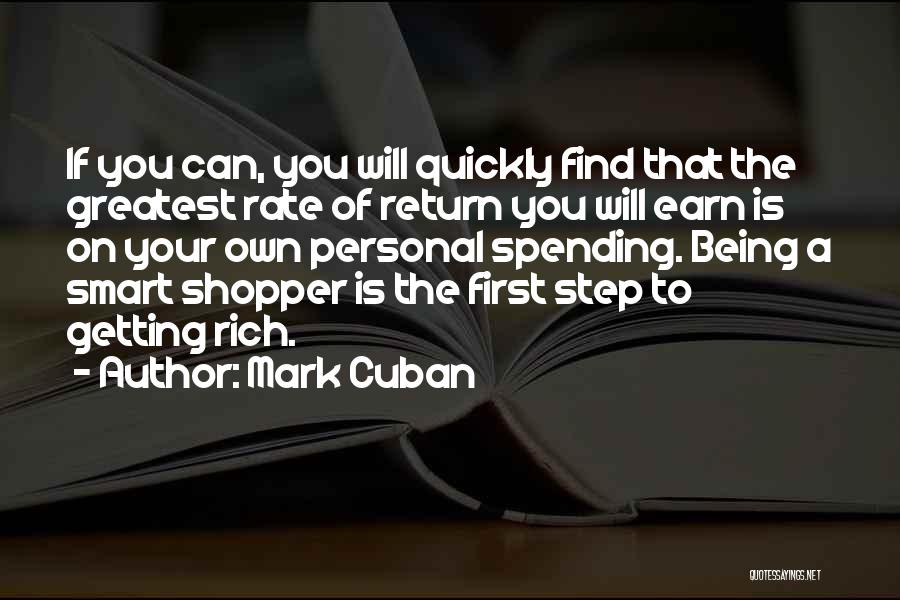 Shopper Quotes By Mark Cuban