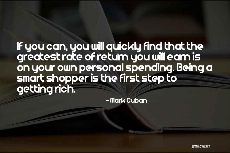 Shopper Quotes By Mark Cuban