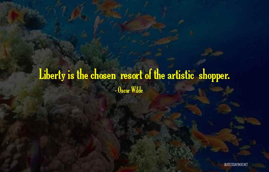 Shopper Quotes By Oscar Wilde