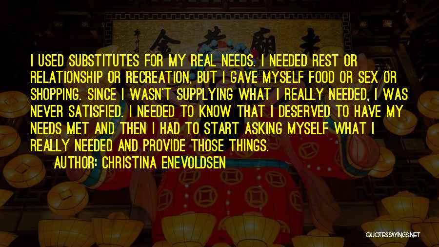 Shopping Addiction Quotes By Christina Enevoldsen