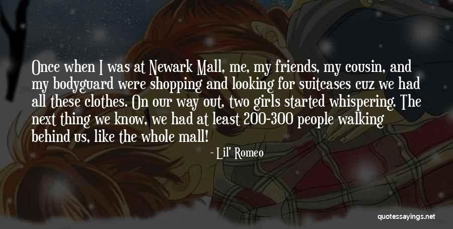 Shopping For Clothes Quotes By Lil' Romeo