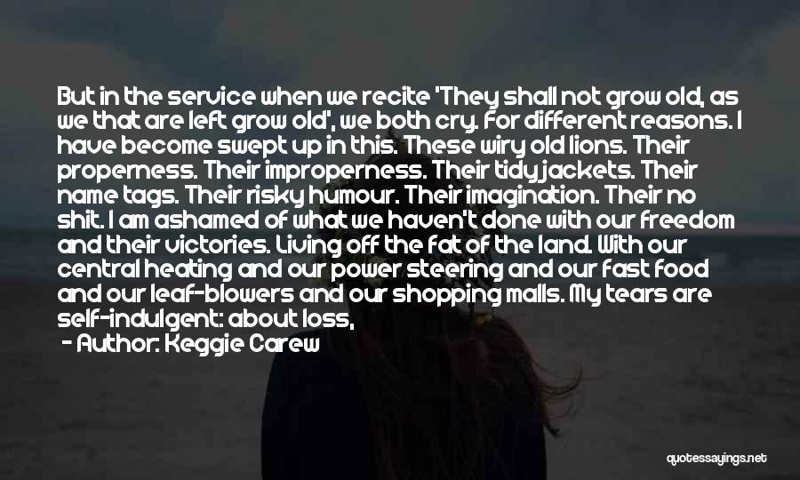 Shopping Malls Quotes By Keggie Carew