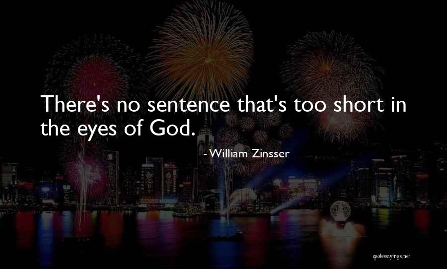 Short 1 Sentence Quotes By William Zinsser