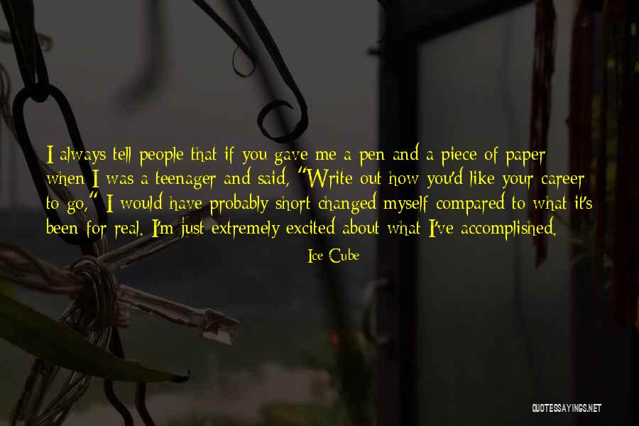 Short Accomplished Quotes By Ice Cube Short Accomplished Quotes By Ice Cube