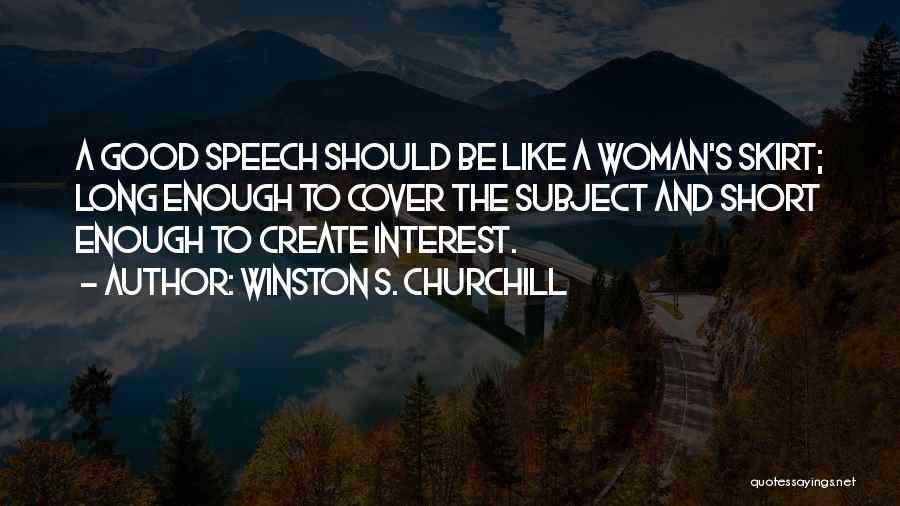 Short Analogy Quotes By Winston S. Churchill