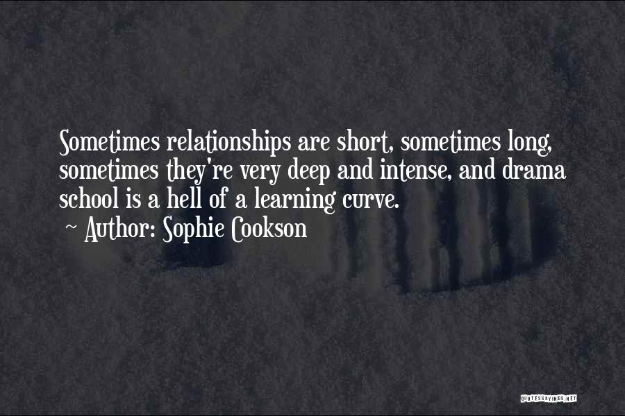Short And Deep Quotes By Sophie Cookson