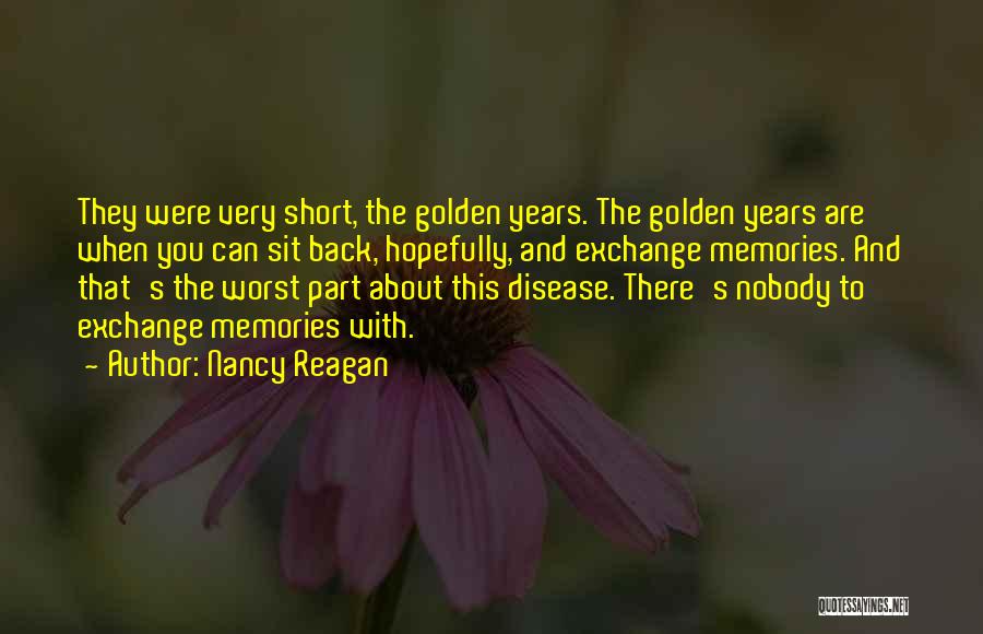 Short And Quotes By Nancy Reagan