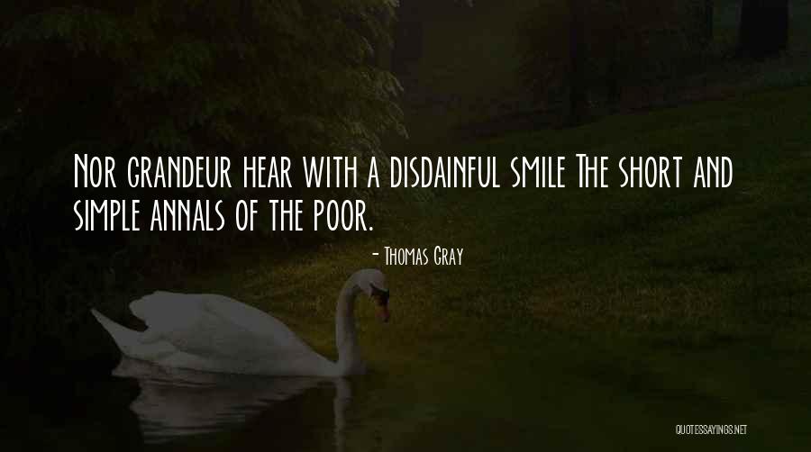 Short And Simple Quotes By Thomas Gray Short And Simple Quotes By Thomas Gray