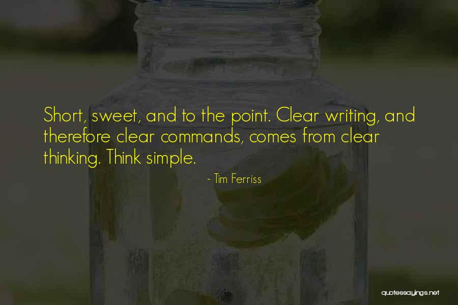 Short And Simple Quotes By Tim Ferriss Short And Simple Quotes By Tim Ferriss