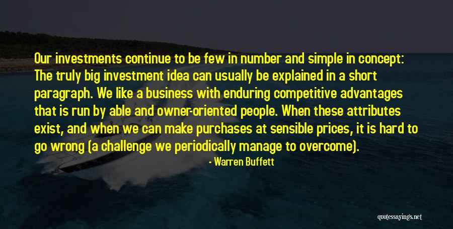 Short And Simple Quotes By Warren Buffett Short And Simple Quotes By Warren Buffett