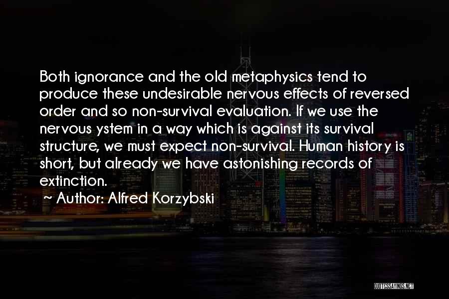 Short Astonishing Quotes By Alfred Korzybski