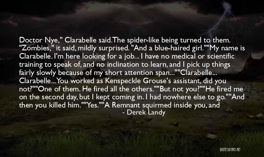 Short Attention Span Quotes By Derek Landy Short Attention Span Quotes By Derek Landy