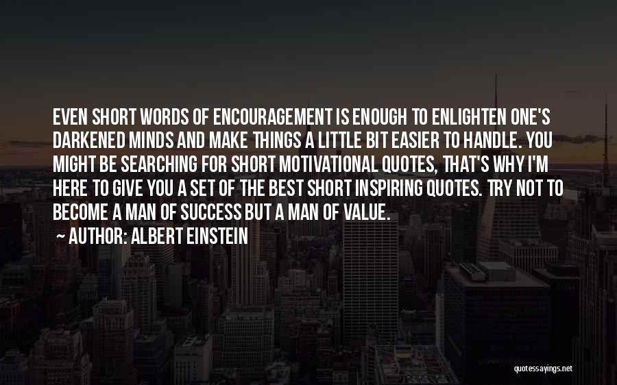 Short Best Man Quotes By Albert Einstein Short Best Man Quotes By Albert Einstein