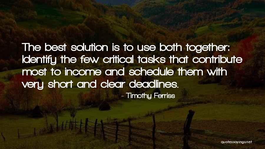 Short Best Quotes By Timothy Ferriss Short Best Quotes By Timothy Ferriss