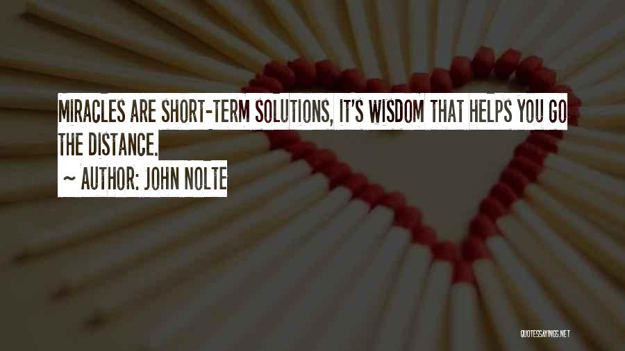 Short But Interesting Quotes By John Nolte