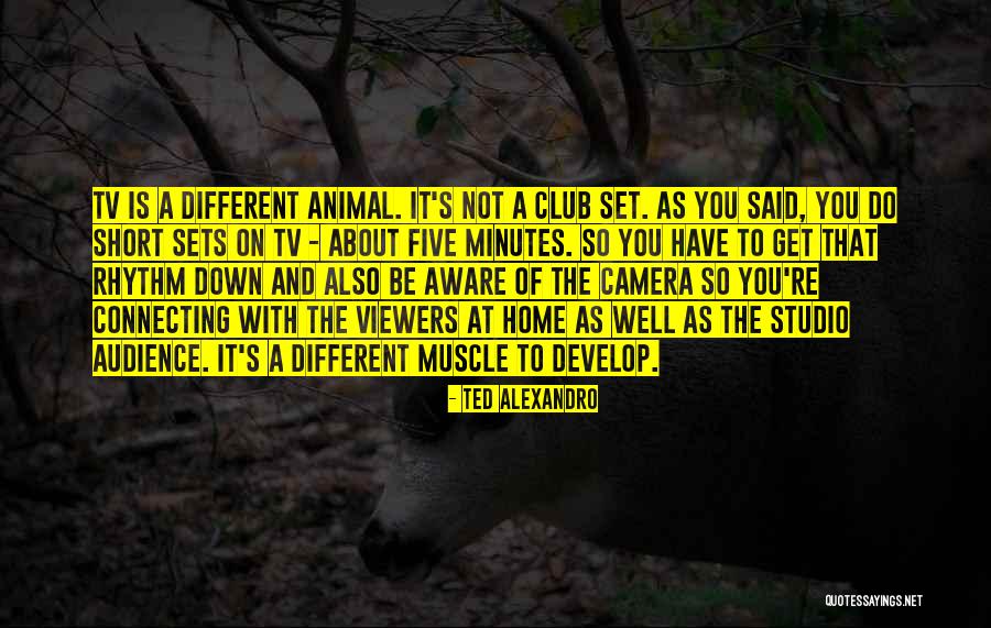 Short Camera Quotes By Ted Alexandro Short Camera Quotes By Ted Alexandro