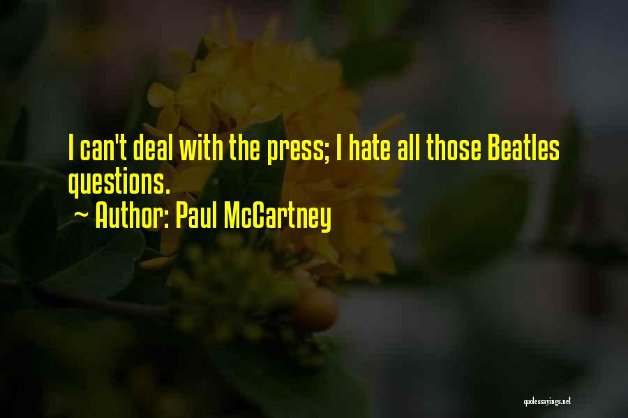 Short Catholic Religious Quotes By Paul McCartney