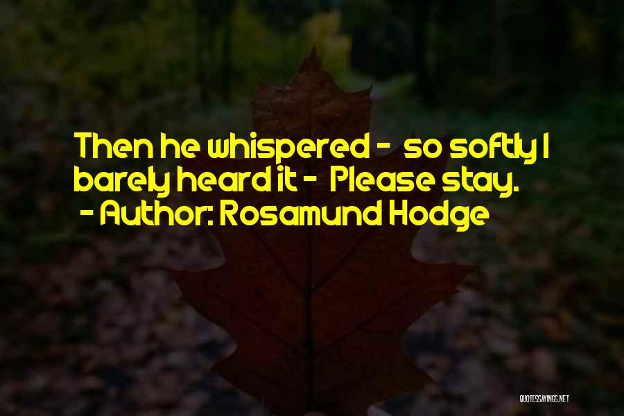 Short Catholic Religious Quotes By Rosamund Hodge